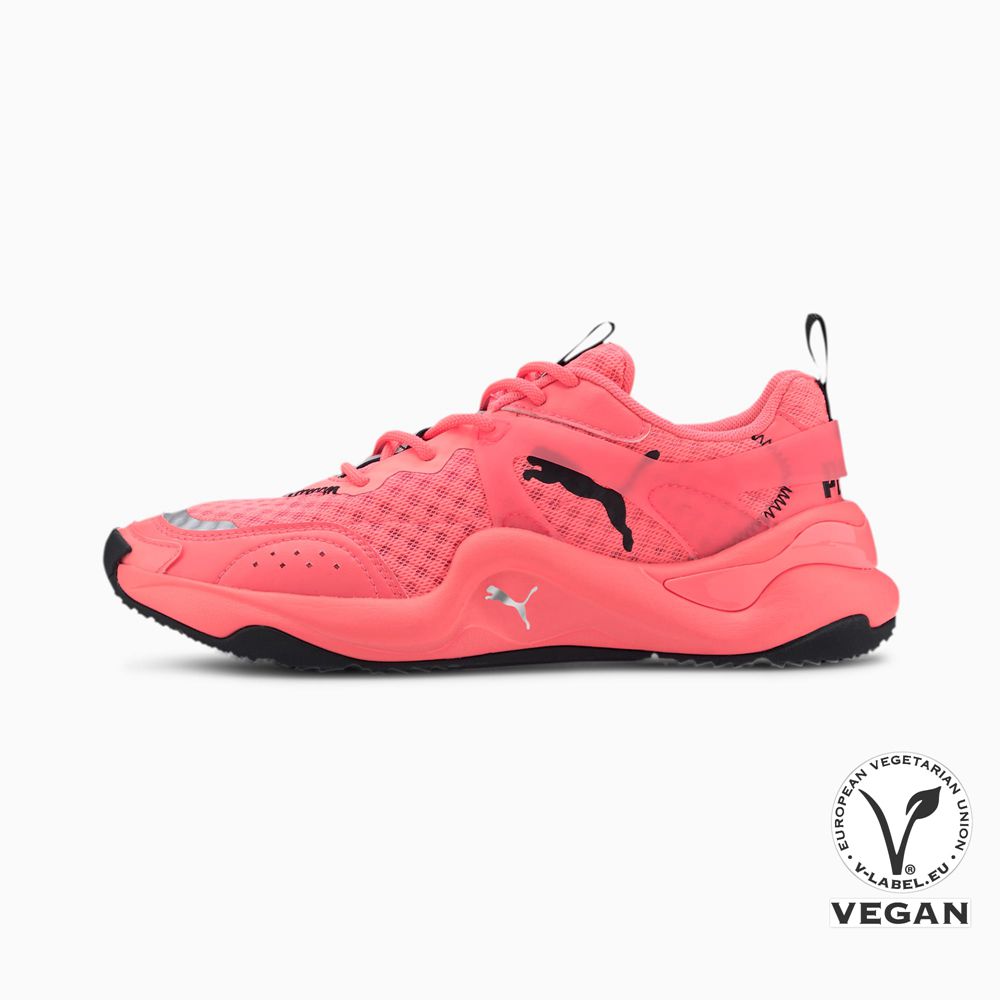 Puma Rise Neon Női Sportcipő - Korall ( Hungary - EONHX4879 )